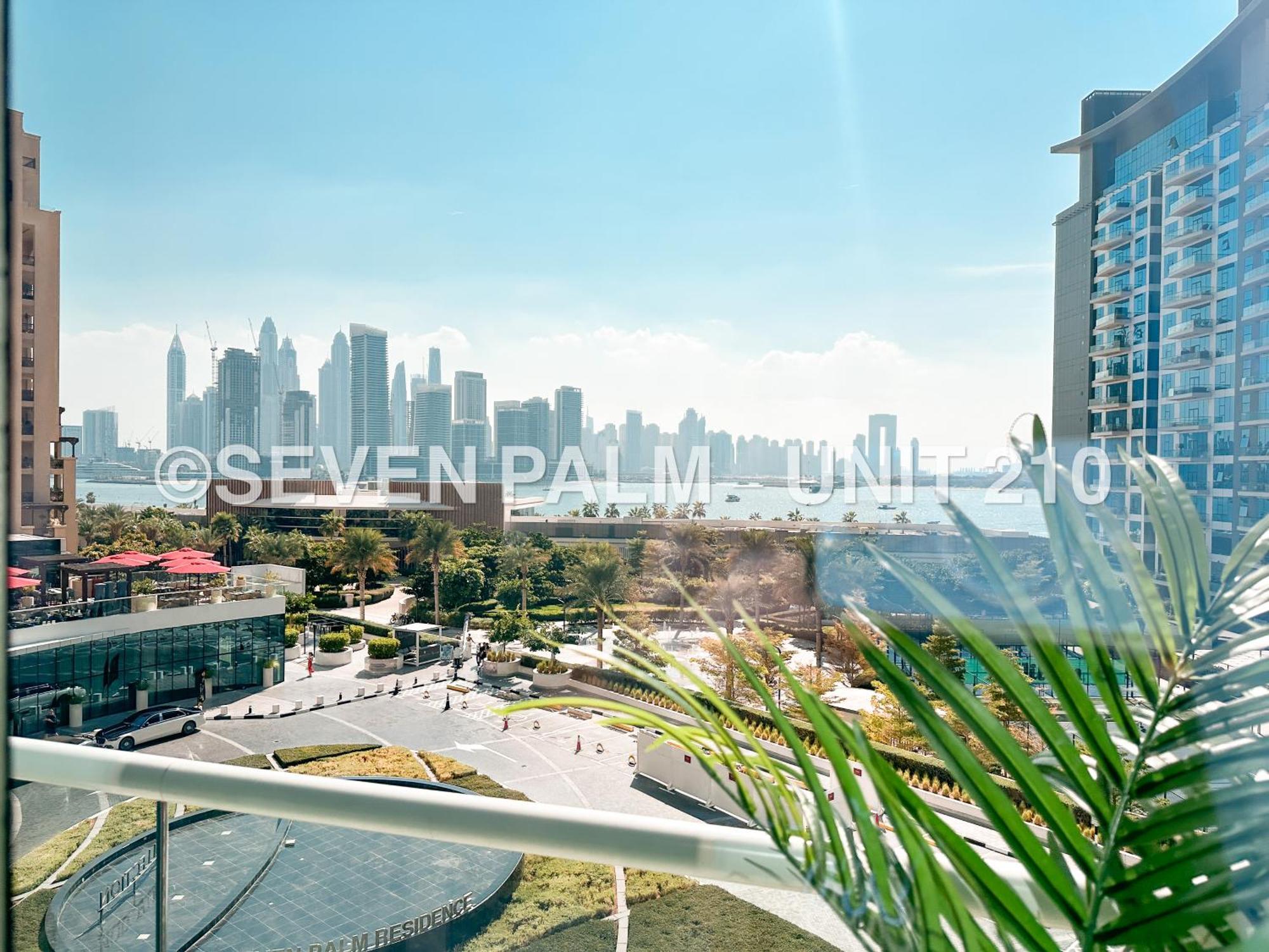 Luxus-Studio Mit Private Beach In Top-Lage, Meerblick & Infinity Pool! Dubai Bagian luar foto