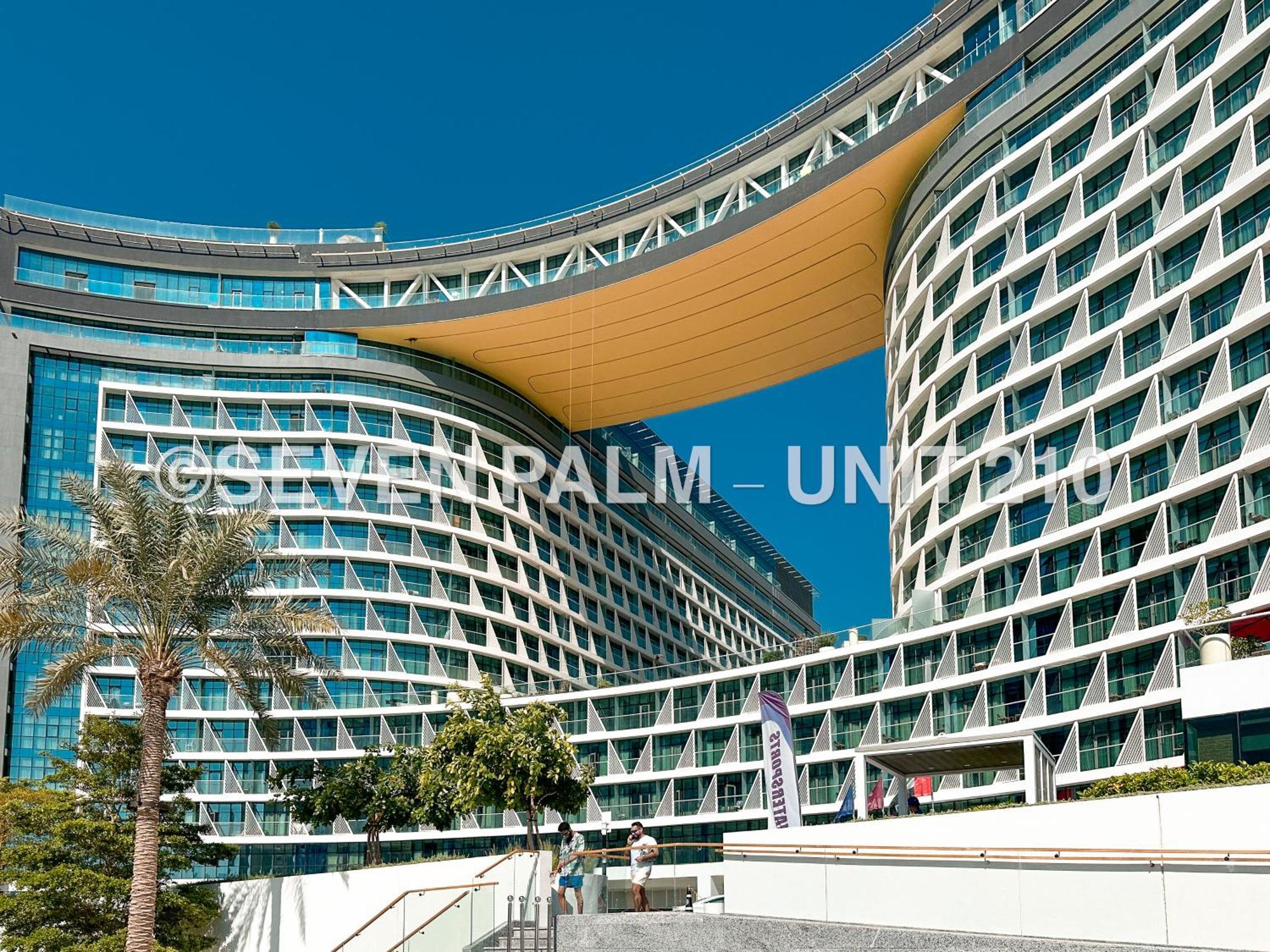 Luxus-Studio Mit Private Beach In Top-Lage, Meerblick & Infinity Pool! Dubai Bagian luar foto