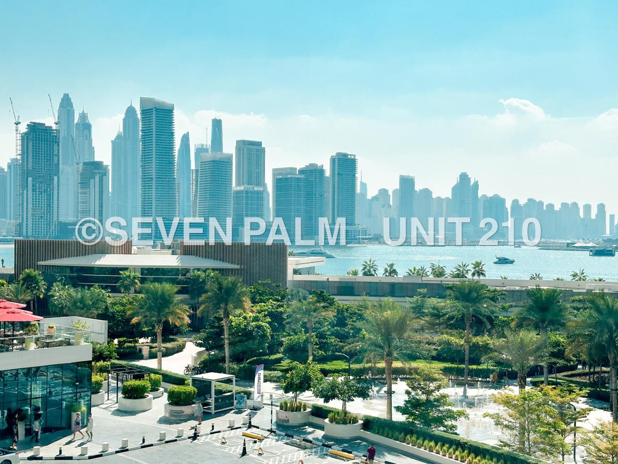Luxus-Studio Mit Private Beach In Top-Lage, Meerblick & Infinity Pool! Dubai Bagian luar foto