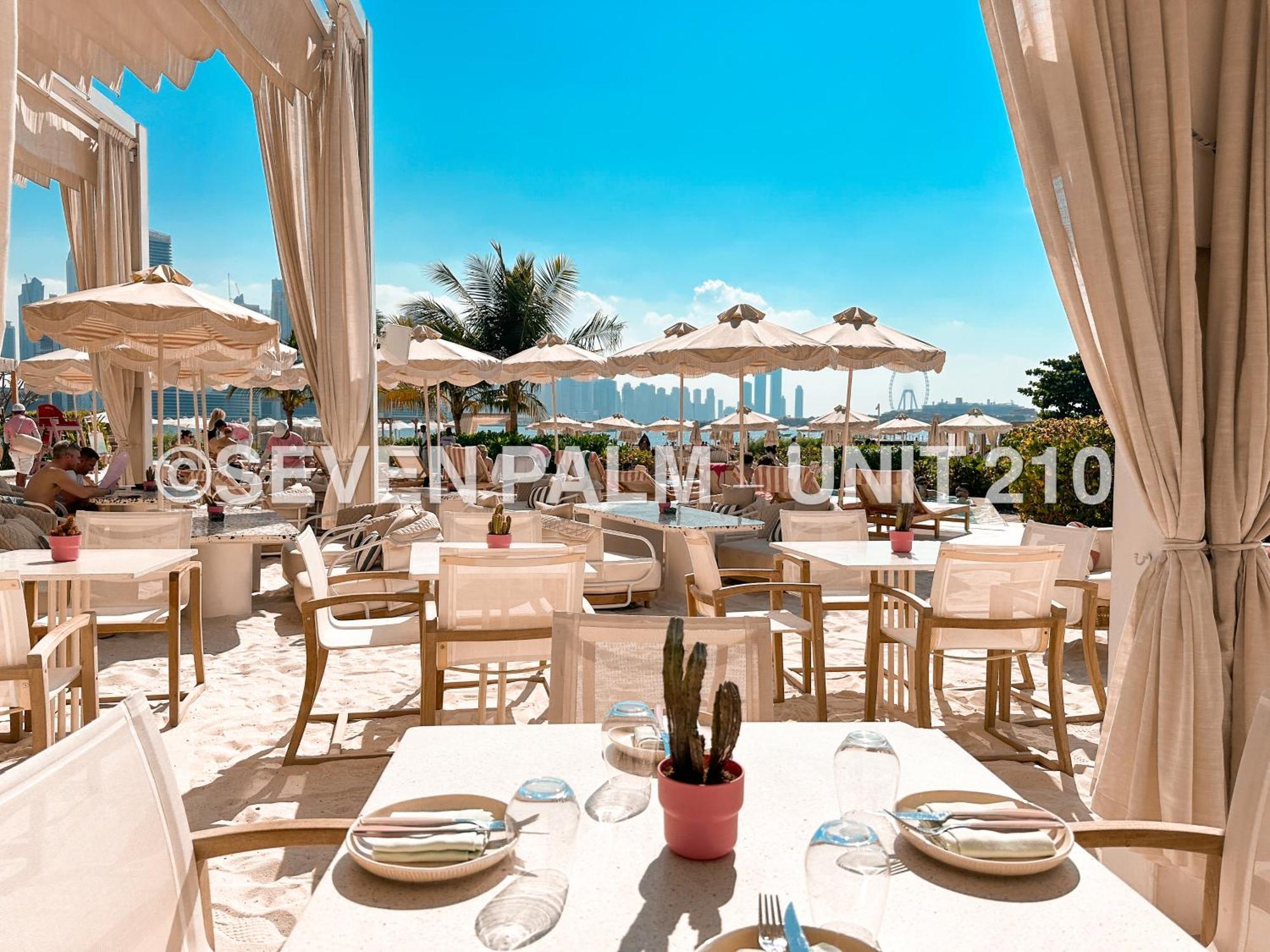 Luxus-Studio Mit Private Beach In Top-Lage, Meerblick & Infinity Pool! Dubai Bagian luar foto